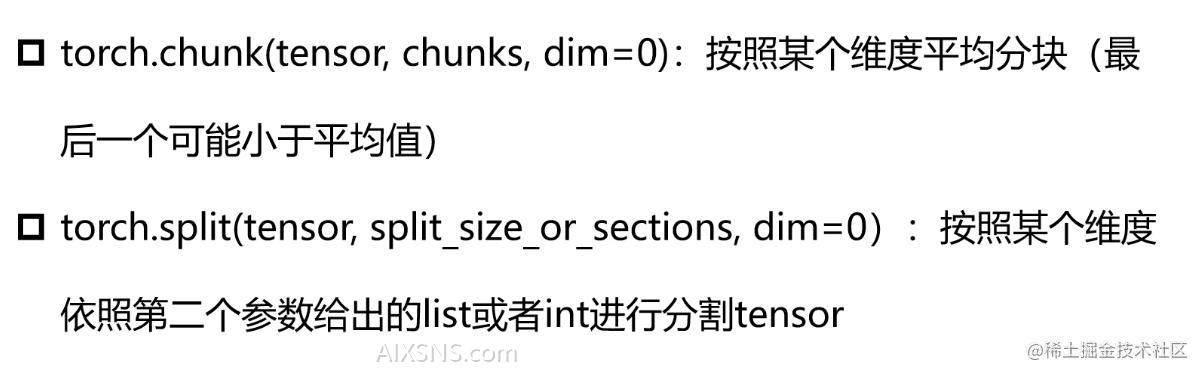 张量裁剪、索引与数据筛选、组合与拼接、切片