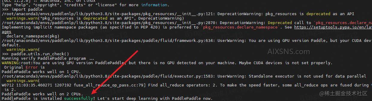 Linux和Windows系统下Anaconda、Paddle、tensorflow、pytorch等框架的安装教程
