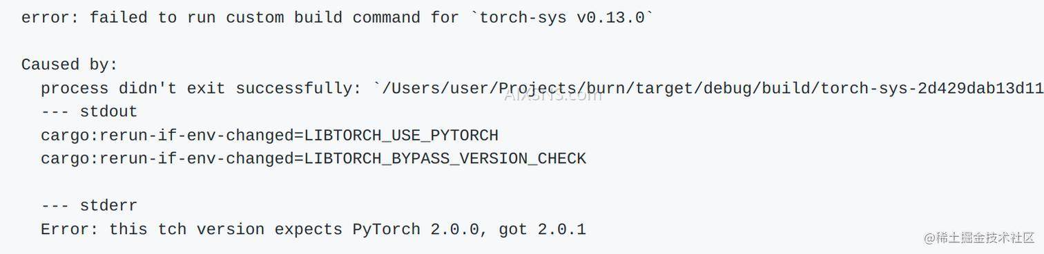 深度学习框架tch-rs的环境配置和使用教程