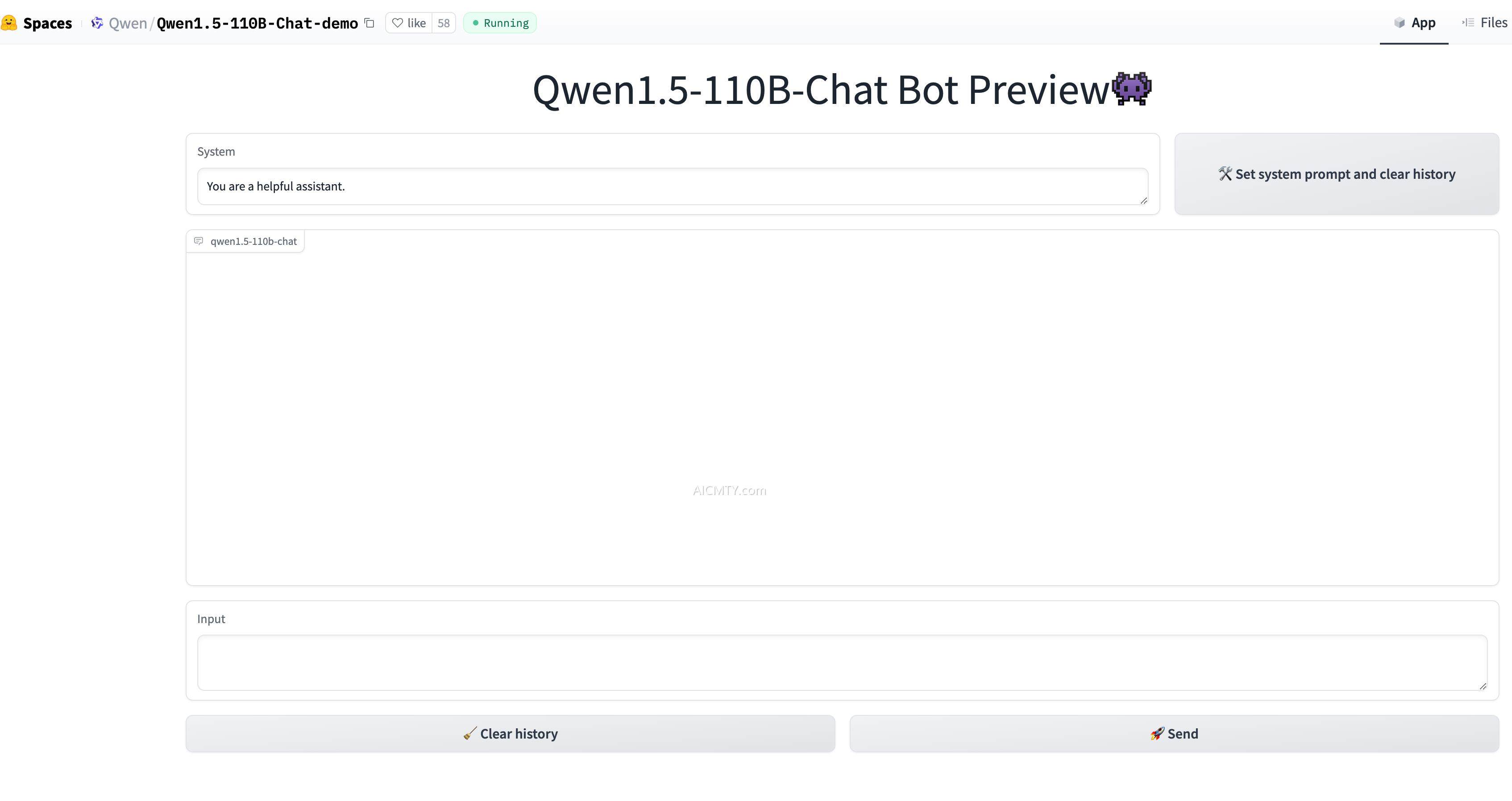 Qwen1 5 110b chat demo aicmty