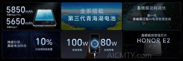 荣耀Magic7系列发布：外观升级、AI功能强大